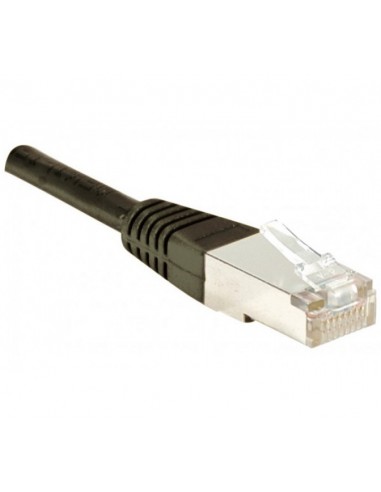 Cordon RJ45 catégorie 5e F/UTP noir - 1,5 m