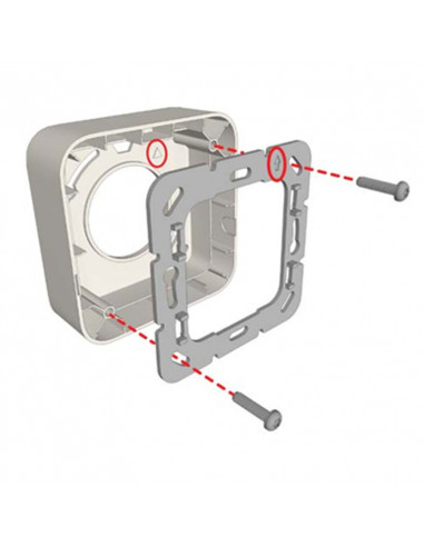 Ascom - Bloc saillie pour unité d'appel Telligence